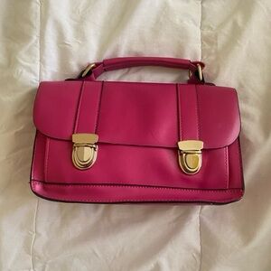 Pink Y2K pleather handbag